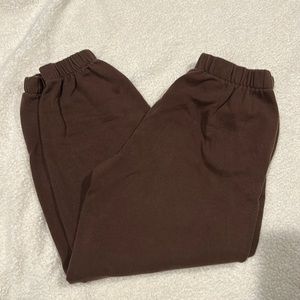 Brown sweats